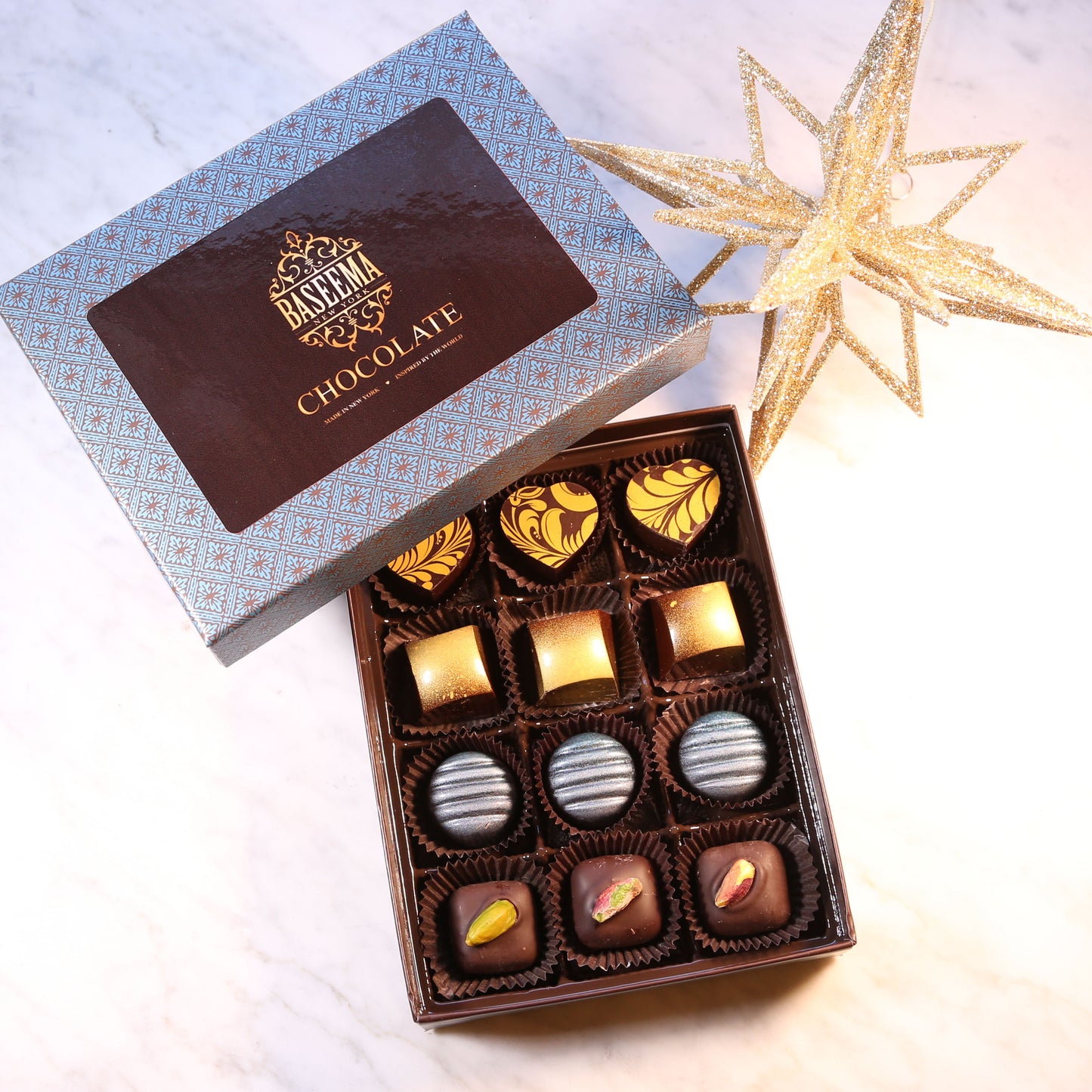 Hand Crafted Gourmet Vegan Chocolate Gift Box