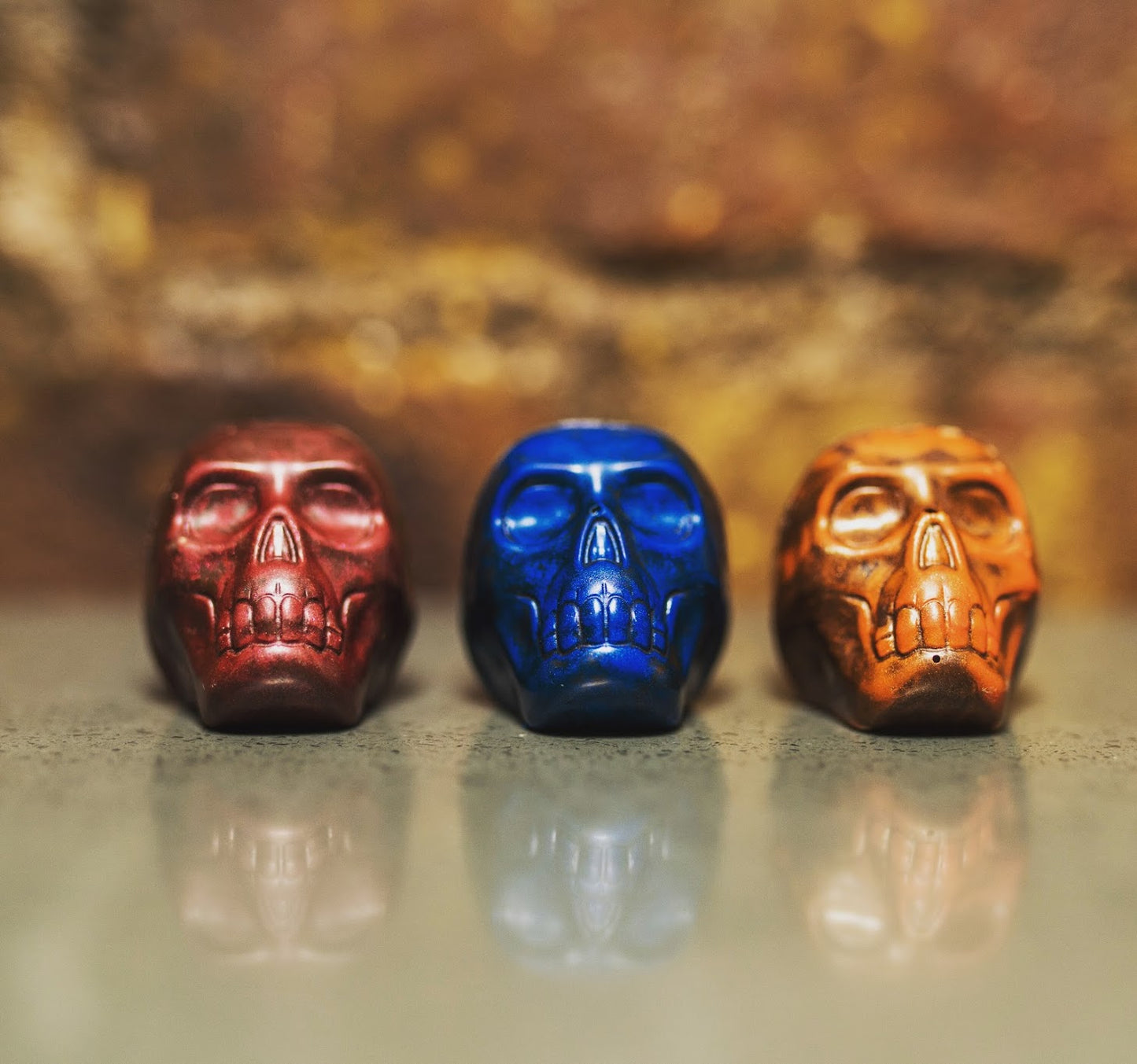 Dark Chocolate Skulls