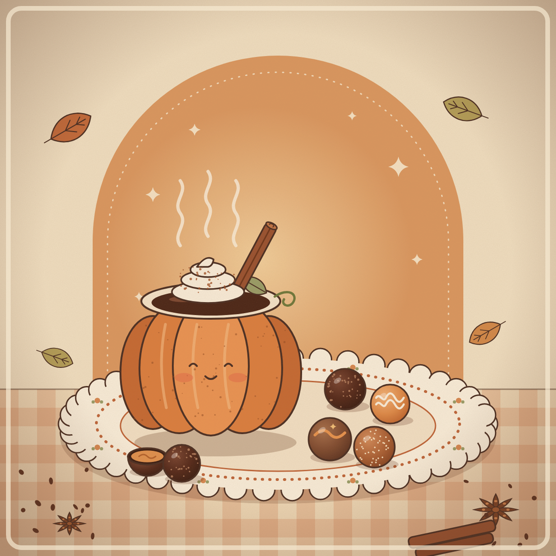 Pumpkin Spice Truffles