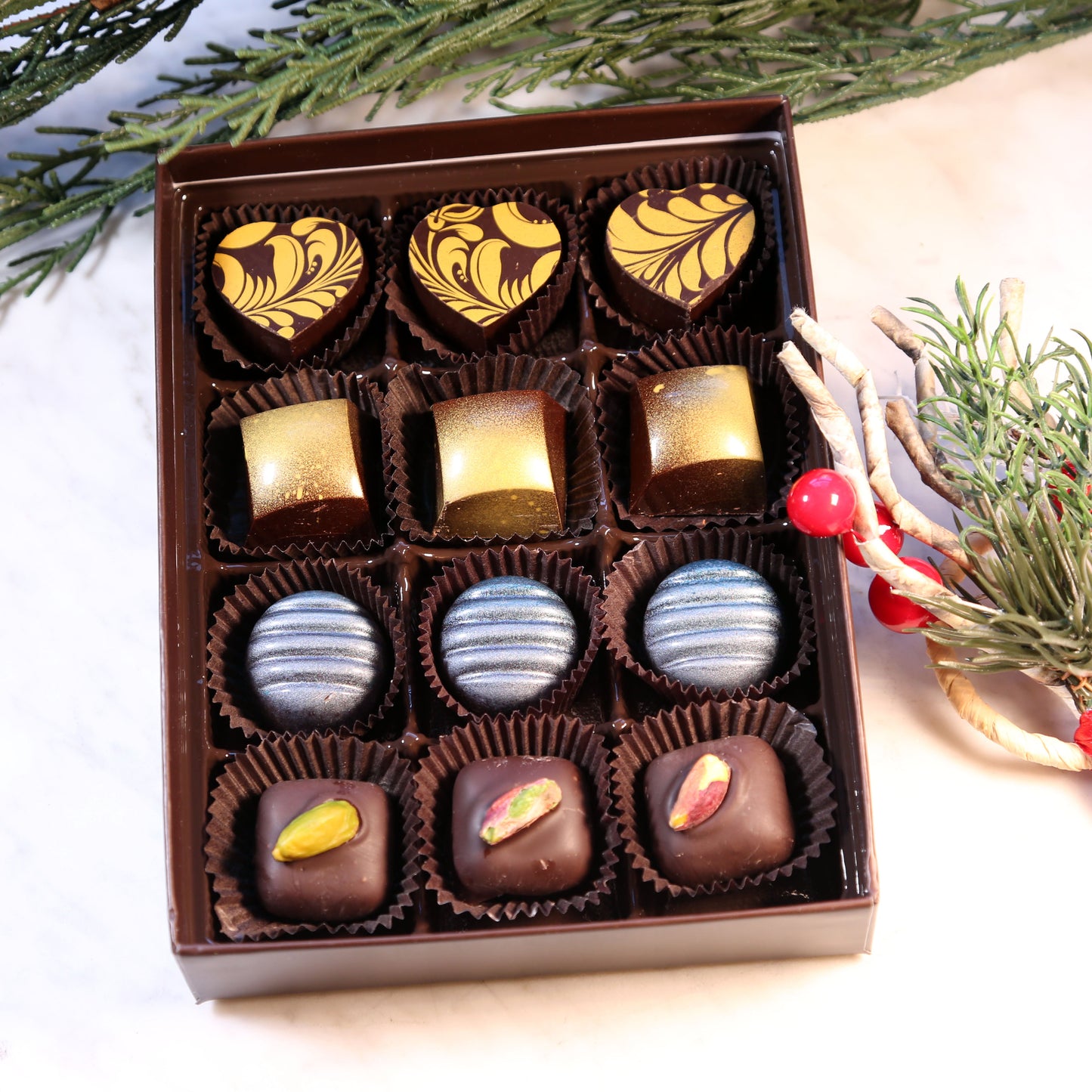 Hand Crafted Gourmet Vegan Chocolate Gift Box – Baseema Chocolate